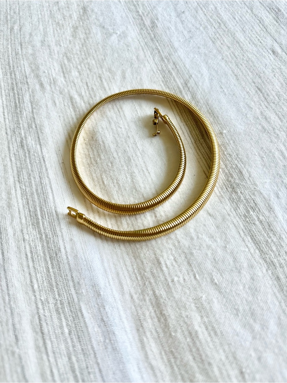 Monet - Vintage collar necklace | gold | chic - Picture 4 of 7